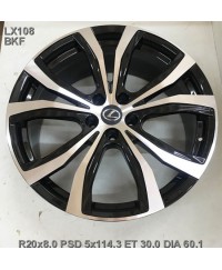 Replay LX108 BKF R20 W8.0 PCD5x114.3 ET30 DIA60.1